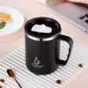 Tasse Thermos de 500ml, tasse en acier inoxydable 304 avec poignée, bouteille sous vide étanche, eau thermique portable isolée P230509