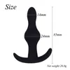 Anal Toys Silicone Anal Plug Butt Plug Open Expander Dildo Prostate Massager Anal Dilator Male Masturbator Women Män par Gay Sex Toys 230508