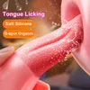 バイブレーターシミュレーション舌舐めディルドg女性のためのセックストイー充電済み女性のマスターベーター230509
