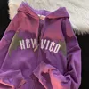 Men s hoodies tröjor hiphop gotik sayap kelelawar tanduk setan jaket hoodie zip up wanita pria kaus besare pakaian kawaii harajuku musim dingin y2k 230509