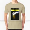 Camisetas masculinas camisa tenebre design personalizado algodão para homens mulheres - tops de verão Dario argento