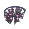 Tillbehör 30/50st Ny Spring Pet Dog Flower Bow Ties Söta slipsar Krage Valphund Katt Band tillbehör Groomande husdjursprodukter