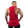 Mens tanktops mannen fitness kledingmerk training casual comfortabele singlets gym top bodybuilding ademende vest mouwloos sport shirt 230509