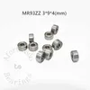 Nouveau roulement Miniature 10 pièces MR52ZZ MR63ZZ MR74ZZ MR85ZZ MR106 MR117 MR128 MR155ZZ métal scellé livraison gratuite pièces en acier chromé