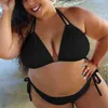 Mulheres plus sizewarwear mulheres push up up acolchoado maiô 2023 verão plus size biquíni conjunto de maiô de maiô de banheira bisquini biquini z0508