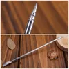 Coffee Art Needles 1PC Stainless Steel Coffee Latte Art Pen Drawing Needle Cappuccino Latte Espresso Coffee Tamper Needle Barista Tool Kitchen Tool P230509