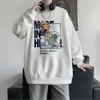 Mens Hoodies Sweatshirts Enrico Pucci Anime Sweatshirts JoJos Bizarre Adventure Manga Graphic Oversized Men Pullover Tracksuit Women Top Winter Cloth J230509