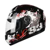 Cascos de motocicleta Original genuino cara completa doble visera Motocross casco de montar cuatro estaciones Unisex a prueba de viento Crash Cascos Para Moto