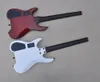 Duas cores guitarra elétrica sem cabeça com floyd rose rosewower brandbond pode ser personalizado como solicitação