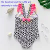 Children's Swimwear 2-10 year old toddler baby girl one piece children's beach swimsuit ST246 P230602