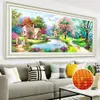 Stitch 5D Diy Diamond Painting Dream Home Landscape Natural Scenery Diamond Embroidery Rhinestone Gift European Home Decor