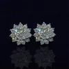 20 Styles Trendy 925 Sterling Silver Lab Diamond Stud Earring Party Wedding Earrings For Women Men Charms Birthday Jewelry Gift