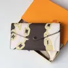 Billetera Sarah Damier Azur, tarjetero de lona, funda para tarjetas de crédito, billeteras diarias para mujer, monedero 40482