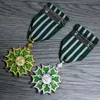 Pins broches Franse herdenkingsmedaille voor kunst- en letters ridder officier medaille revers pin 230509
