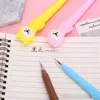 Stylo à Gel ours créatif, mignon, 0.5mm, encre noire, stylos à Signature, fournitures d'écriture scolaires et de bureau, papeterie cadeau, pièces/lot