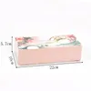 Gift Wrap 50 Pcs Paper Box For Wedding Flower Bridge Kraft Bag With Handle Drawer Cupcake Maccaron Packaging Sweet