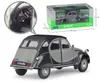 Diecast Model WELLY Model Car Diecast 1/24 Scale CITROEN 2CV 6 Charleston Classic Alloy Car Toy Vehicle Metallo Toy Car per bambini Collezione regalo 230509