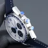 Chronograph Mens 42mm Automatic Mechanical Movement Business Waterproof Fashion Designer Watch Montre Luxe