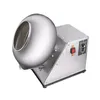 Máquina comercial pequena de polimento de revestimento de açúcar, 220v, aço inoxidável, vem com aquecimento, secagem, equipamento de processamento de alimentos, 280w
