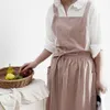 Aprons Waterproof Florist Apron Cotton Gardening Coffee Shops Kitchen Apron for Cooking Baking Cleaning Restaurant Stylish Design Apron 230509