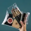Makeup Bag Clear Organizer Cosmetic Bags Travel Portable Brush Case Storage PVC Transparent Pen Bag Badrum Tvättväska LX5588