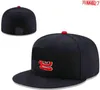 Groothandel Hot Merk Chicago Baseball Caps SOX Gorras Bones Casual Outdoor Sport voor Mannen Vrouwen Voorzien Hoeden Volledig gesloten Ontwerp Maat Caps