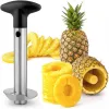 Ny ananas skivor Peeler Fruit Corer Slicer Pineapple Cutter Rostfritt stål Cutter Fruit Cutting Tool Kitchen redskap Accessorie