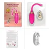 NXY vibratori vibratore senza fili uovo di salto per le donne simulatore del punto G Kegel Ball vaginal trainer telecomando giocattoli del sesso vibrante per adulti 18 230508