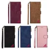 Leather Flip Wallet Case For Huawei P50 P40 P30 P20 Pro P10 Plus P9 Lite P8 Lite Y5P Y6P Y7 Prime Y6 Y5 Protect Cover