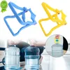 New 1Pcs Upgraded Plastic Bottled Water Handle Energy-saving Thickened Double Barrel Portable Lifting Handle Yellow Blue PP Material