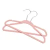 Organisatie 10 Stuks Baby Antislip Fluwelen Hangers Ruimtebesparend 360 Graden Draaibare Haak Stroomden Vilt Kinderkleding Droogrek Kast voor