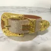 1Belts مصمم العلامة التجارية حزام BB Simon Mens للنساء اللامع الماس الأسود على الأزرق الأبيض متعدد الألوان مع Bling Rhinestons كهدية