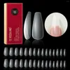 False Nails Nailwind Extension Tips Arcylic Press On Full Cover Quick Building Clear Fake Nail Set Mold Sculpted Tool