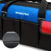 Torba narzędzi WorkPro 13 "14" 16 "18" torba narzędzi wielofunkcyjna Wodoodporna narzędzia Pas narzędzi wielopapośnikowy Organizator narzędzi narzędzi Bag na ramię 230509