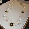 Correntes colares lisos vintage femininos colar de pingente de pingente gótico garotas garotas de moda acessórios de casamento jóias