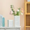 Декоративные предметы фигурки INS WIND CERAMIC VASE NORDIC Стиль творческий бумажный пакет английский рисунок гидропонный зал. Книга 230508