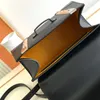 10A Quality Designer Bags Handbags Large Tote Bag 28cm Saigons Wood Straps Women Single Shoulder Bag Genuine Leather Lady Fashion Crossbody Bag Free Shipping