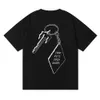 Дизайнерская модная одежда Tshirt Tees Trapstar London Trap Keys Open Doors Tee Key Print Футболка с коротким рукавом Летняя роскошь Повседневная хлопковая уличная одежда Спортивная одежда Топы