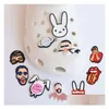 Charms Großhandel Bunny Clog Weichgummi Pvc Jbz Schnallen Mode-Accessoires Drop Delivery Otsyp