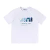 Designer Mode Vêtements Tshirt Tees Trapstar Blanc Bleu Serviette Broderie Tendance marque Hommes Femmes Couple Été À Manches Courtes Shorts Ensemble De Sport De Luxe Casual Rue