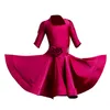 Стадия Wear 2023 Girls Latin Dance Sware Dresses Promew Promew Promew Chacha Samba Tango Performance Одежда SL4782