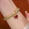 Bracelet mode créative chance Imitation un Jade lumière Vintage Bracelet de luxe bijoux faits à la main femmes filles cadeau