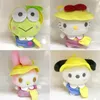 Gros Kero Kero Keroppi Melody mignon petit capuchon jaune jouets en peluche jeux pour enfants playmate chambre décor