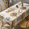 Table Cloth Waterproof PVC European And American El Party Holiday Dinner Restaurant Meal Cover