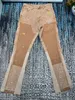 Мужские джинсы GA Spring Summer Splash чернила граффити -рог ретро -деконструированный сшивающие брюки комбинезон 230509