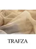 Двух кусочков платье Trafza Женщины драпированные юбки наборы сексуальных трубки без бретелек.