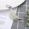 Keychains 1PC PVC Simulation Dumpling Model Keychain Delicious Food Pendant Bag Personality Car Jewelry Ornament Gift