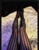 Women Socks Fashion Hollow Out Women's Sexy Fishnet Stockings Black Lace Jacquard Slim Lolita Tie Pantyhose Thin Nylon Tights