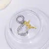 Argento 925 Pelle Pandora Clip Momenti Pietra portafortuna per la domenica di Pasqua Adatto a ciondoli perline Bracciali Gioielli Andy Gioiello