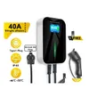 Electric Vehicle Charger Equipment Ev Type 1 40Amp 9.6Kw With App Supports Bluetooth And Wifi Connection Charging Station 20Ft6.1M Dh3Y4